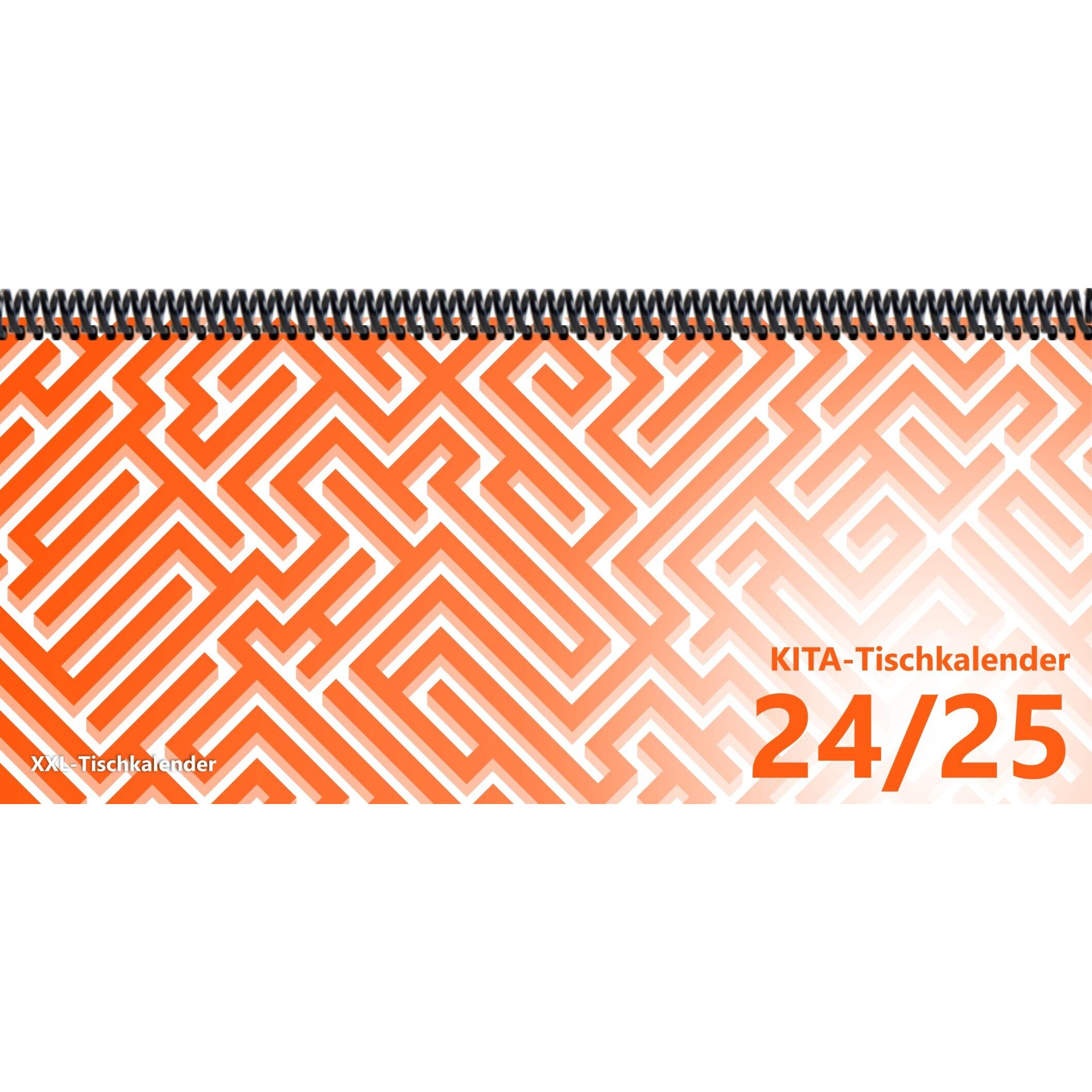 E & Z, Kalender, KiTa - Tischkalender 2024/25 (Harter Einband, Deutsch)