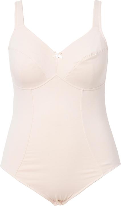 Actual product image Ulla Popken Modal Blend Sleeveless Bodysuit (100 C)