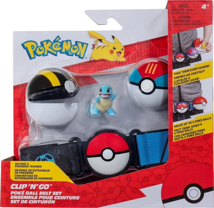 Actual product image Pokémon - Clip N Go Belt Set - (95283-17)