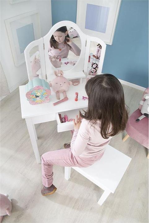 Actual product image Roba Make-up set with stool (68 x 32 x 106 cm)