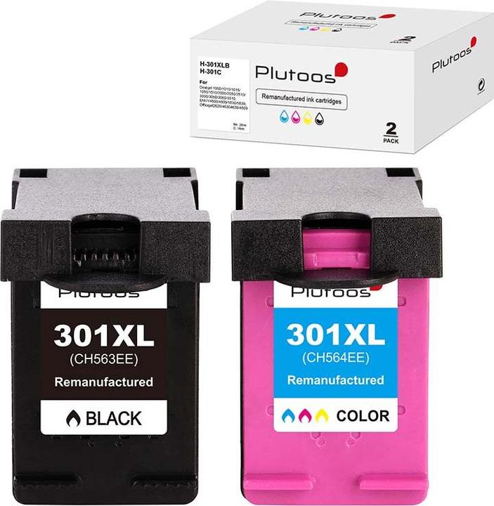 COCCINK 302 XL Cartucce Per HP 302XL Rigenerato Compatible Con Per DeskJet 1110 2130 3630 3632 3634 3636 Per Envy 4520 4522 4525 Per Officejet 3830 3831 3833 4654 3834 4650 4652 5230 Solo Colore - Foto 8