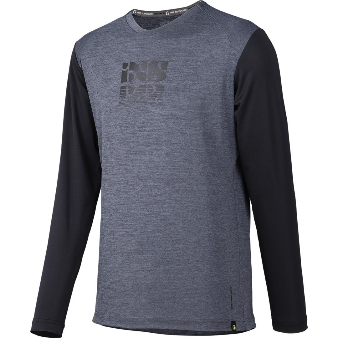 iXS, Herren, Velotrikot, Trigger X Kids LS Jersey (M), Schwarz, M