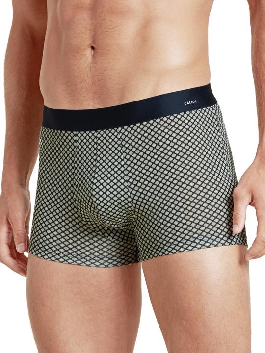 Actual product image Calida Boxer shorts "Cotton Code Design" aqua (M)