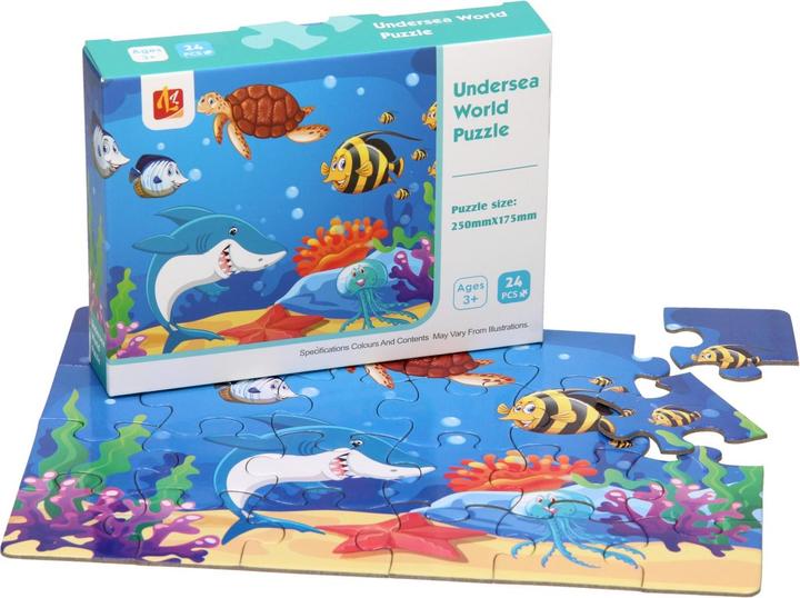 Produktbild Lobbes Puzzle Unterwasserwelt, 24-tlg. (24 Teile)