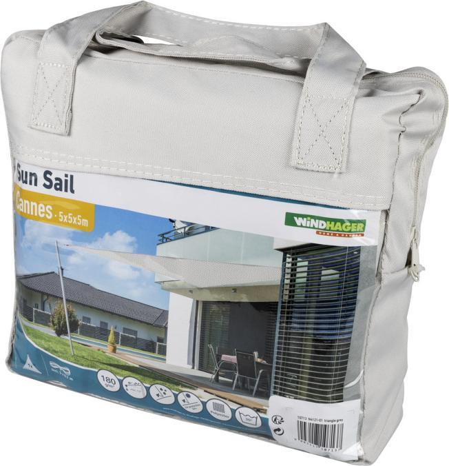 Image du produit Windhager SunSail CANNES Triangle (500 x 500 cm)