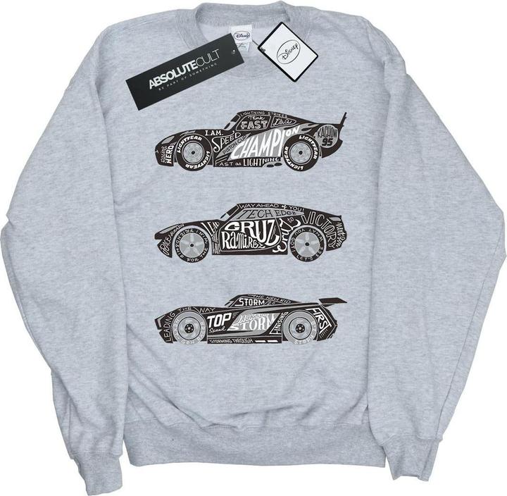 Produktbild Disney Cars Text Racers Sweatshirt Jungen (152, 158)