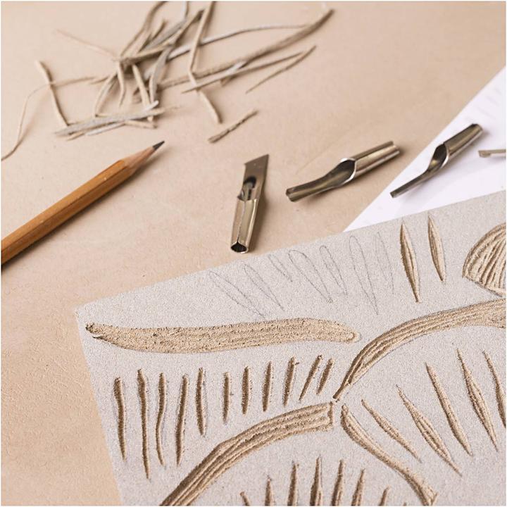 Produktbild Creativ Company Linoleum 30x40 cm - Grey (38209)