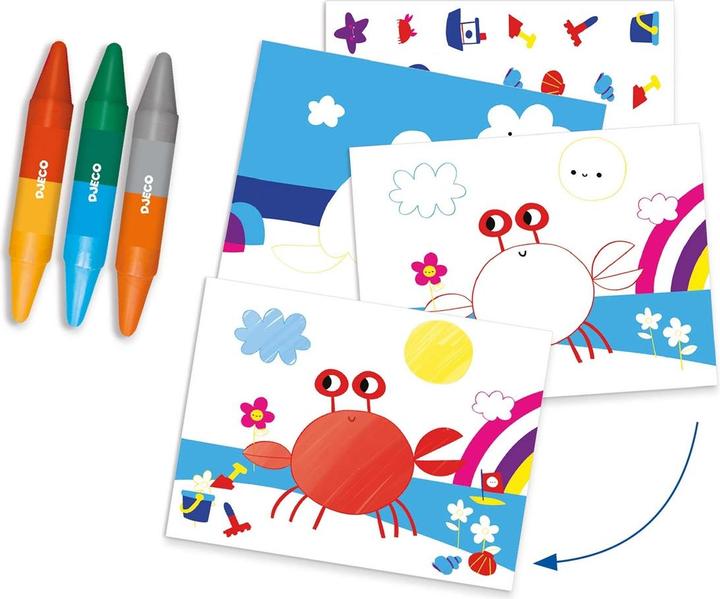 Actual product image Djeco Creative set Delicacies by the sea