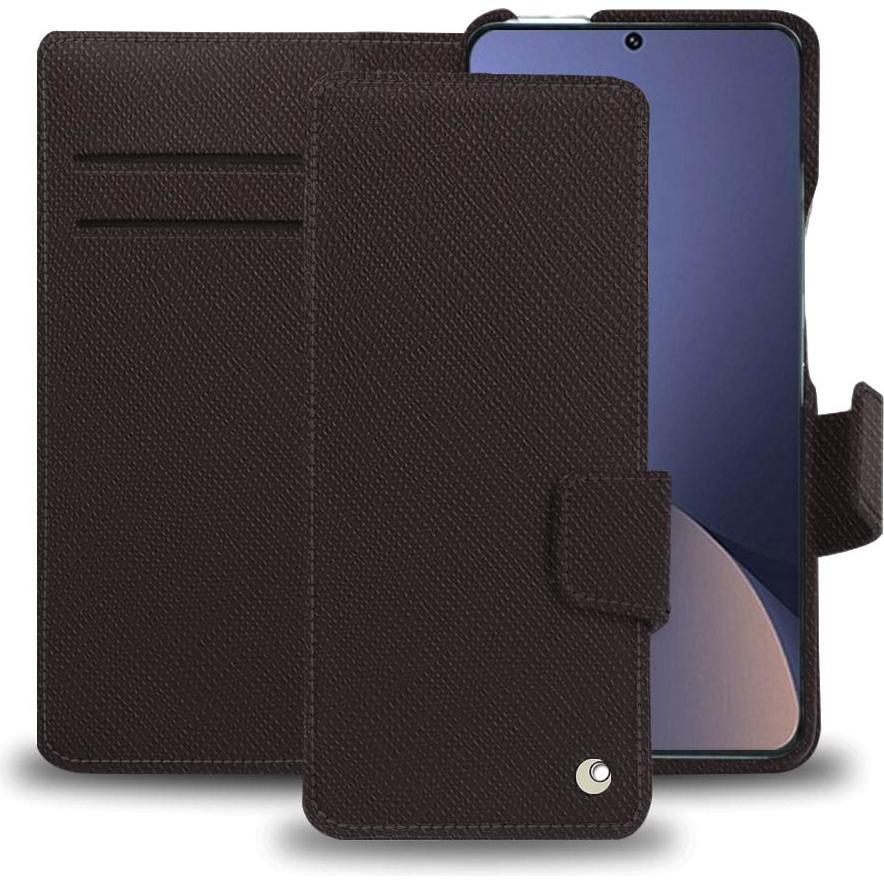 Noreve Lederschutzhülle Xiaomi 12 Pro (Xiaomi 12 Pro), Smartphone Hülle, Braun