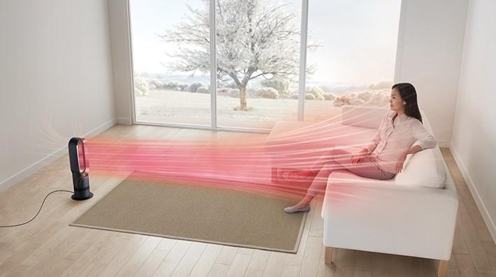 Actual product image Dyson AM09 Hot Cool (64 dB)