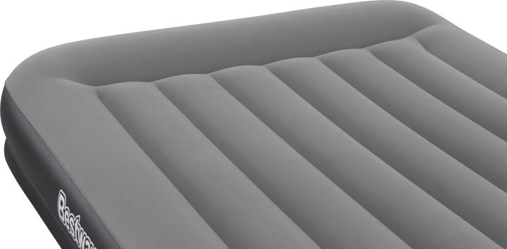 Actual product image Bestway Tritech Queen Air Mattress with Built-in USB Pump 2.03 m x 1.52 m x 36 cm