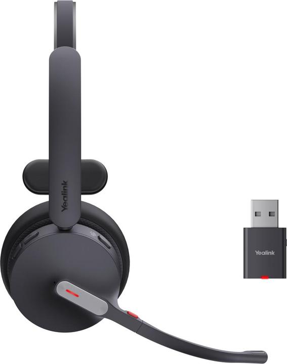 Productafbeelding Yealink WH64 Hybride Mono Teams met laadstation (Draadloze, USB-C)