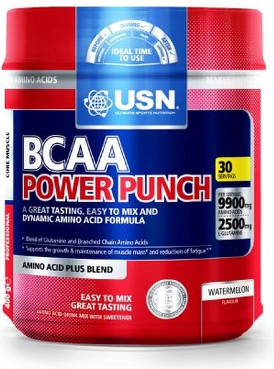 Actual product image USN BCAA Power Punch (1 pcs., Powder, 400 g)