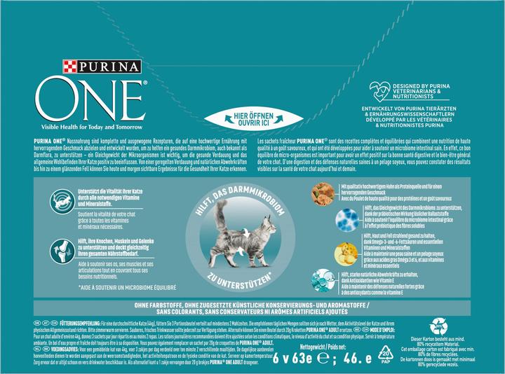 Image du produit Purina ONE Poulet (Adulte, 8 pcs, 680 g)