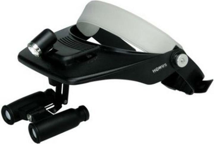 Konus Kopf Lupe Topaz Prismatic 3,5x mit Beleuchtung