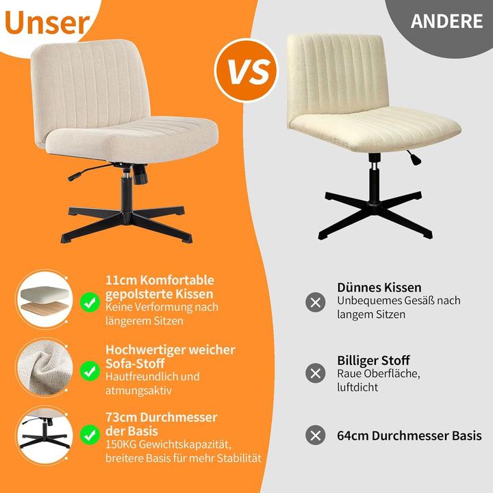 Produktbild Bosmiller Schneidersitz-Stuhl (43 - 53 cm)