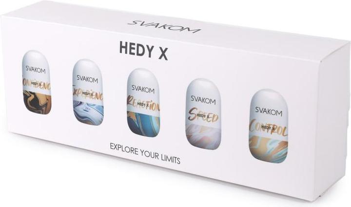 Immagine prodotto Svakom Hedy X Masturbator 5-Pack Mixed Textures