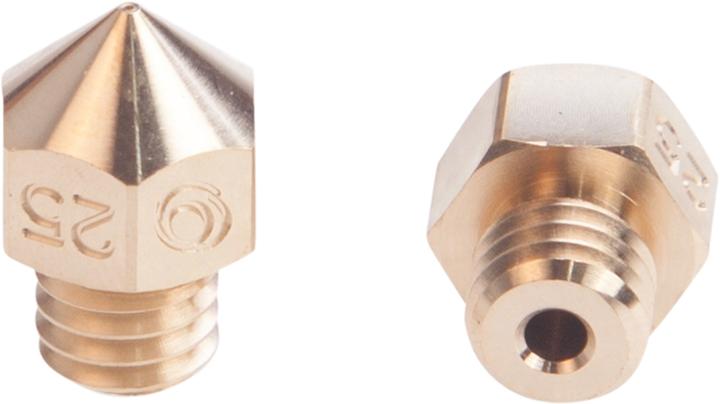 Image du produit Bondtech Brass Nozzle pour imprimantes 3D compatibles MK8 0,25 mm (Accessoire, Tube de grenaillage)