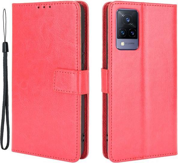 Actual product image MU Classic Crazy Horse III Leather Bookcover Series (vivo V21 5G)