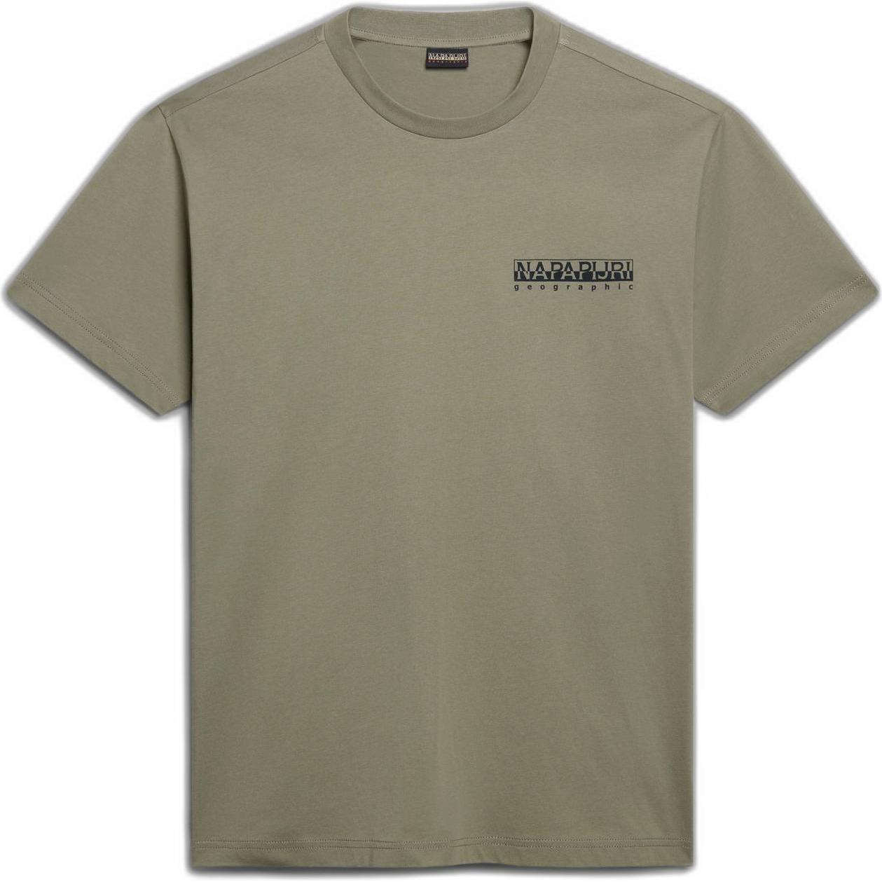Napapijri, Herren, Shirt, t-shirt kotcho, Grün, (XL)