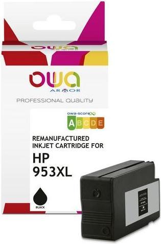 Productafbeelding Armor OWA K20657OW - Compatibel - Zwart - HP - Per stuk - 1 stuk(s) - 953XL (BK)