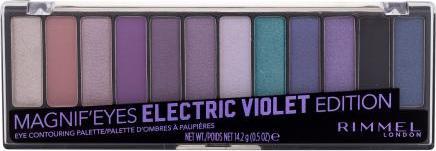 Actual product image Rimmel London MAGNIF'EYES palette #008-electric violet (008 Electric Violet Edition)
