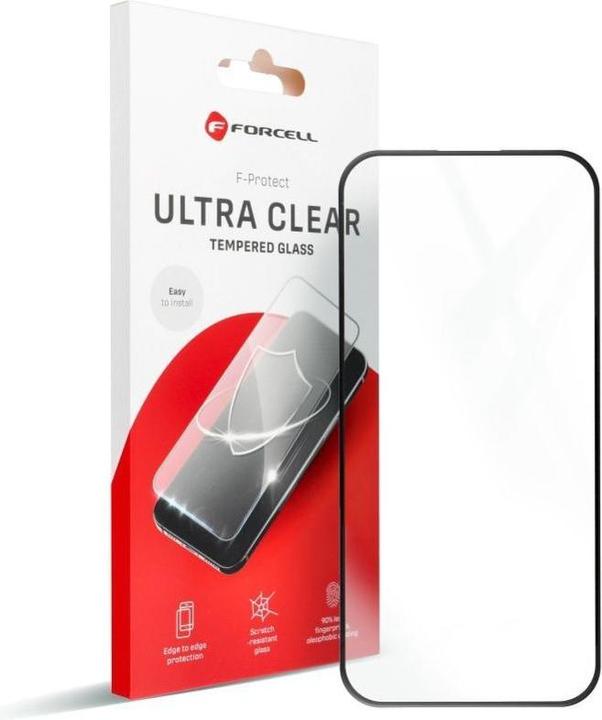 Produktbild Forcell Protective glass Ultra Clear Glass - for Samsung Galaxy S24 FE black (Samsung Galaxy S24 FE)