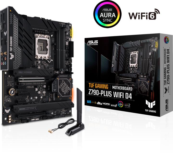 Produktbild ASUS TUF Gaming Z790-Plus Wifi D4 (LGA 1700, Intel Z790, ATX)