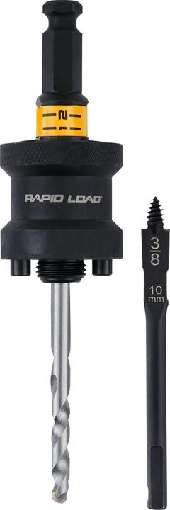 Actual product image DeWalt Hole saw quick-change adapter 13mm, for 32-210mm + 10mm wood drill bits (130 mm)