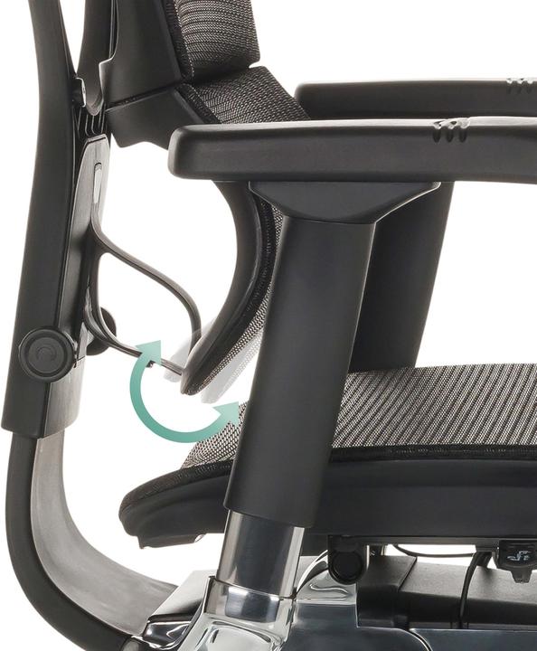 Actual product image Hjh Office Ergohuman Slim Gen2 (49 - 59 cm)