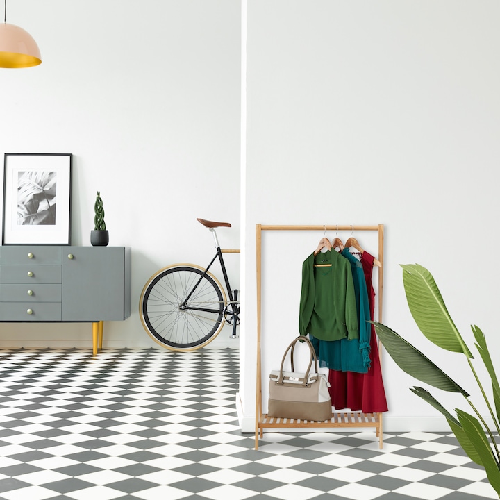 Actual product image Relaxdays Coat rack
