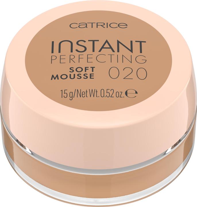 Actual product image Catrice Foundation Instant Perfecting Soft Mousse 020 Neutral Beige (020 Neutral Beige)