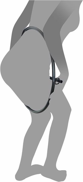 Actual product image Rimba Restrain ring with Velcro cuffs and padlock