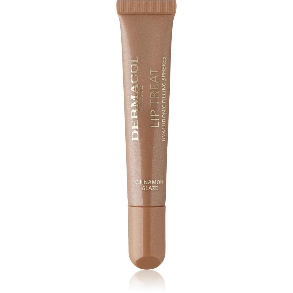 Dermacol Braun Lippenstift + Lipgloss, - Moisturizing Lip Gloss (Lip Treat) 10 Ml - Shade: 2 Cinnamon Glaze (2 Cinnamon Glaze)