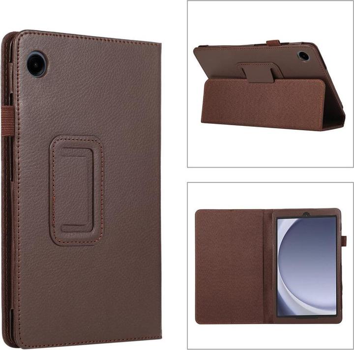 Produktbild Cover-Discount Galaxy Tab A9 - Bi-fold Stand Etui braun (Galaxy Tab A9)