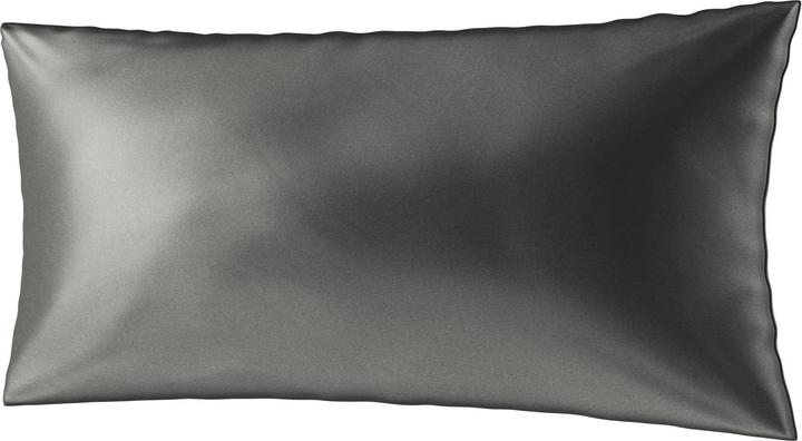 Ailoria BEAUTY SLEEP Silk Zipper Pillowcase (40x80) (anthracite)
