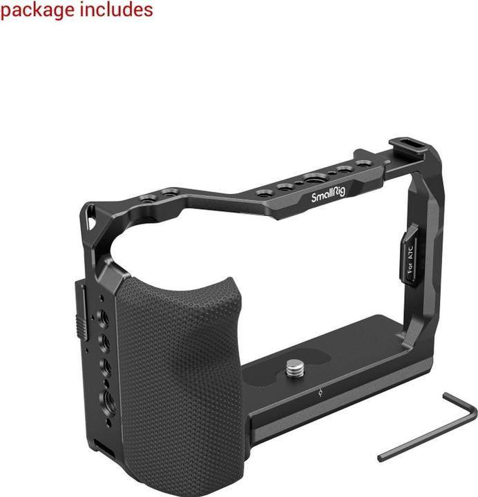 Actual product image SmallRig 3212 Cage with side handle for Sony A7C camera (Cage)