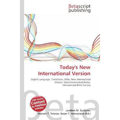 Today's New International Version, Sachbücher