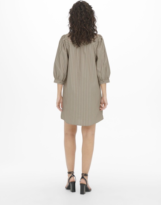 Image du produit JdY Robe chemisier rayée à manches 3/4 (L)