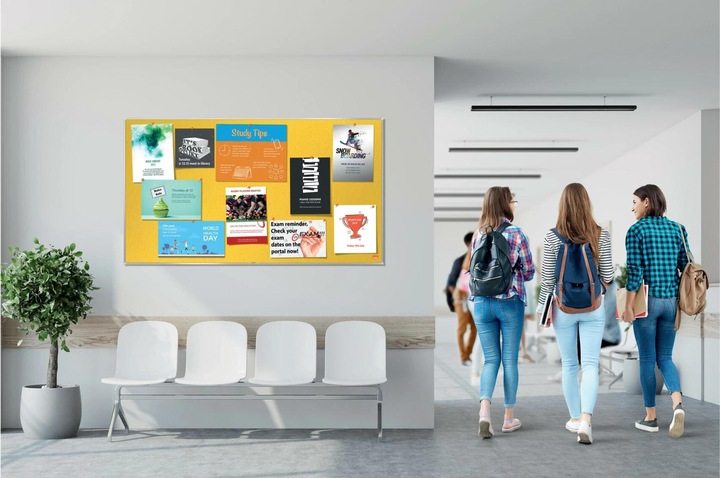 Actual product image Nobo Felt board Impression Pro 1915424 green, 40x71cm (Bulletin board, 40 x 71 cm)