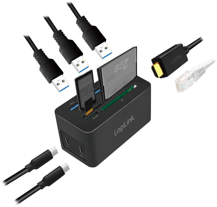Actual product image LogiLink UA0370 (USB-C, 4 ports)