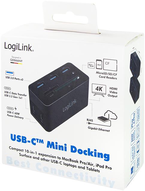 Actual product image LogiLink UA0370 (USB-C, 4 ports)