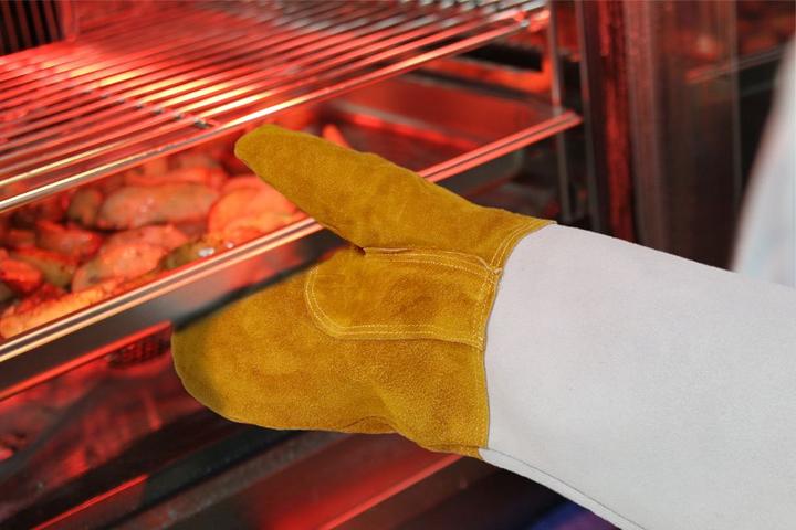 Produktbild Gastro Hero Ofenhandschuheder. (Rindsleder)