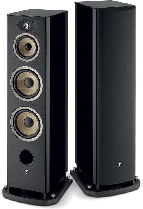 Actual product image Focal Aria Evo X No4 speaker pair *highgloss black* (1 pcs.)