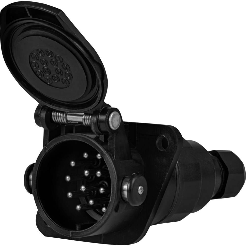 SecoRüt, Attrezzatura per garage, ES061 Anhänger-Steckdose (Klemmen - Stecker 15polig)