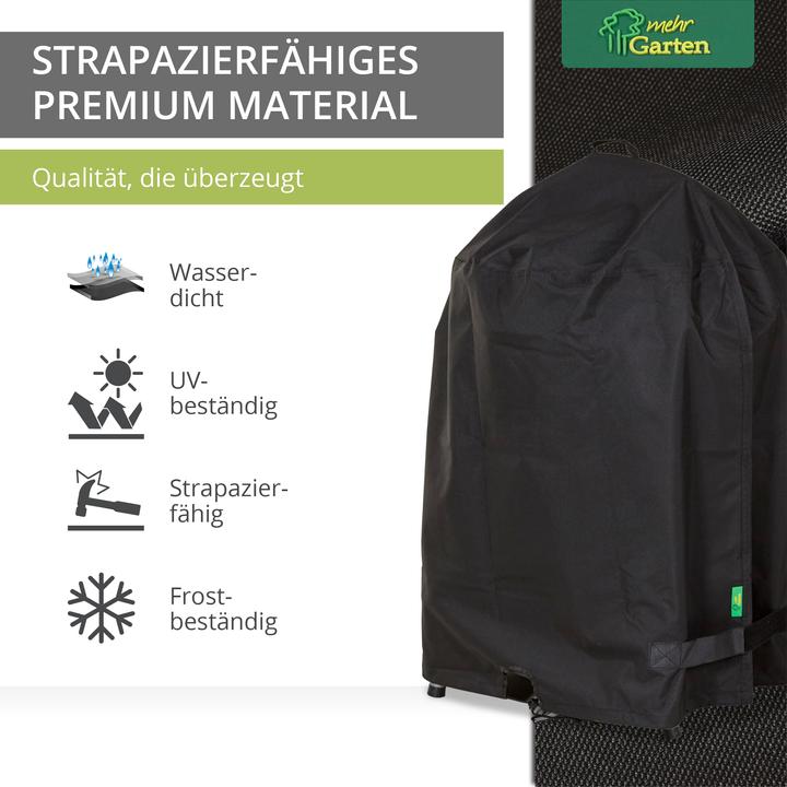 Produktbild Mehr Garten Schutzhülle für Keramikgrill Premium 2.0 Schwarz