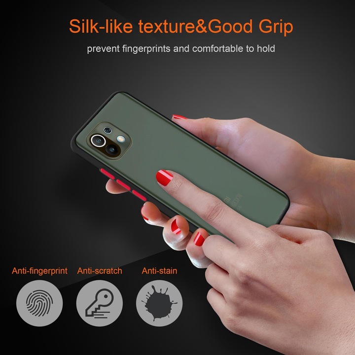 Actual product image Cadorabo Hybrid Matt Cover (Xiaomi Mi 11 5G)