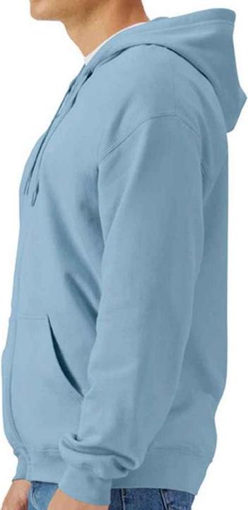 Immagine prodotto Gildan Felpa con Cappuccio e Zip Intera Tocco leggero Uomo (4XL)