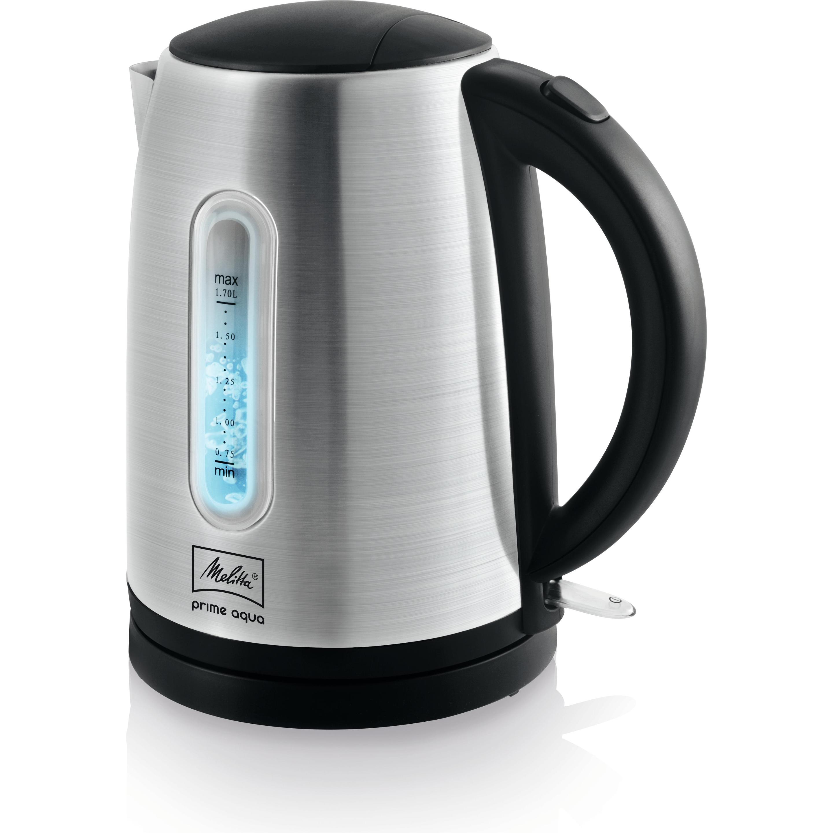 Melitta Prime Aqua, Wasserkocher, Silber