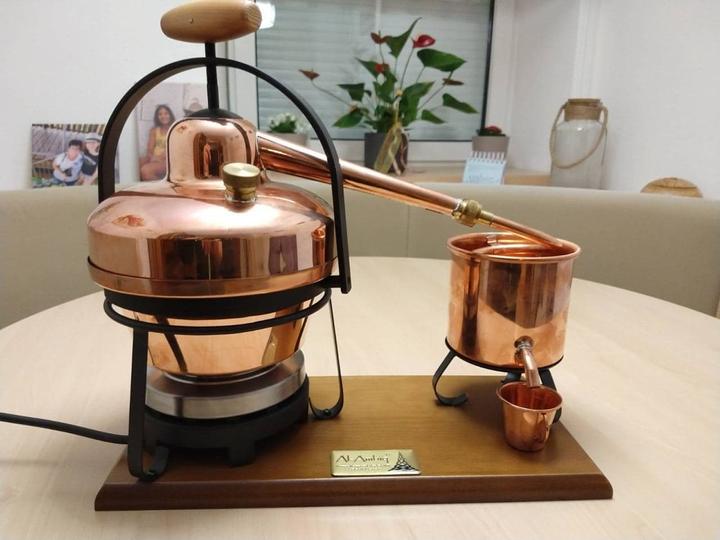 Produktbild Ich-zapfe Destille 1,25 Liter mit Spiritusbrenner